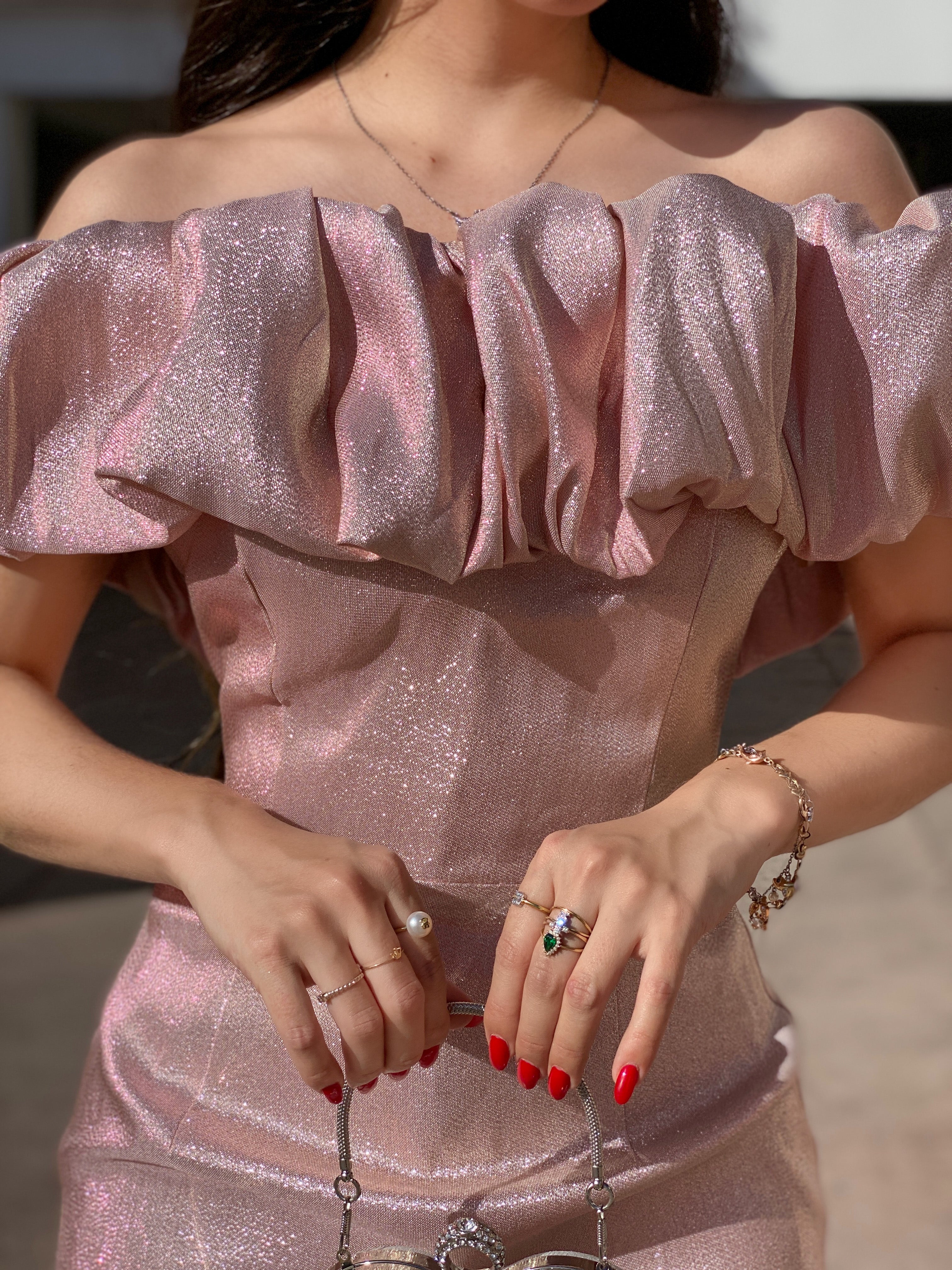 VESTIDO ROSE GOLD - Image 6