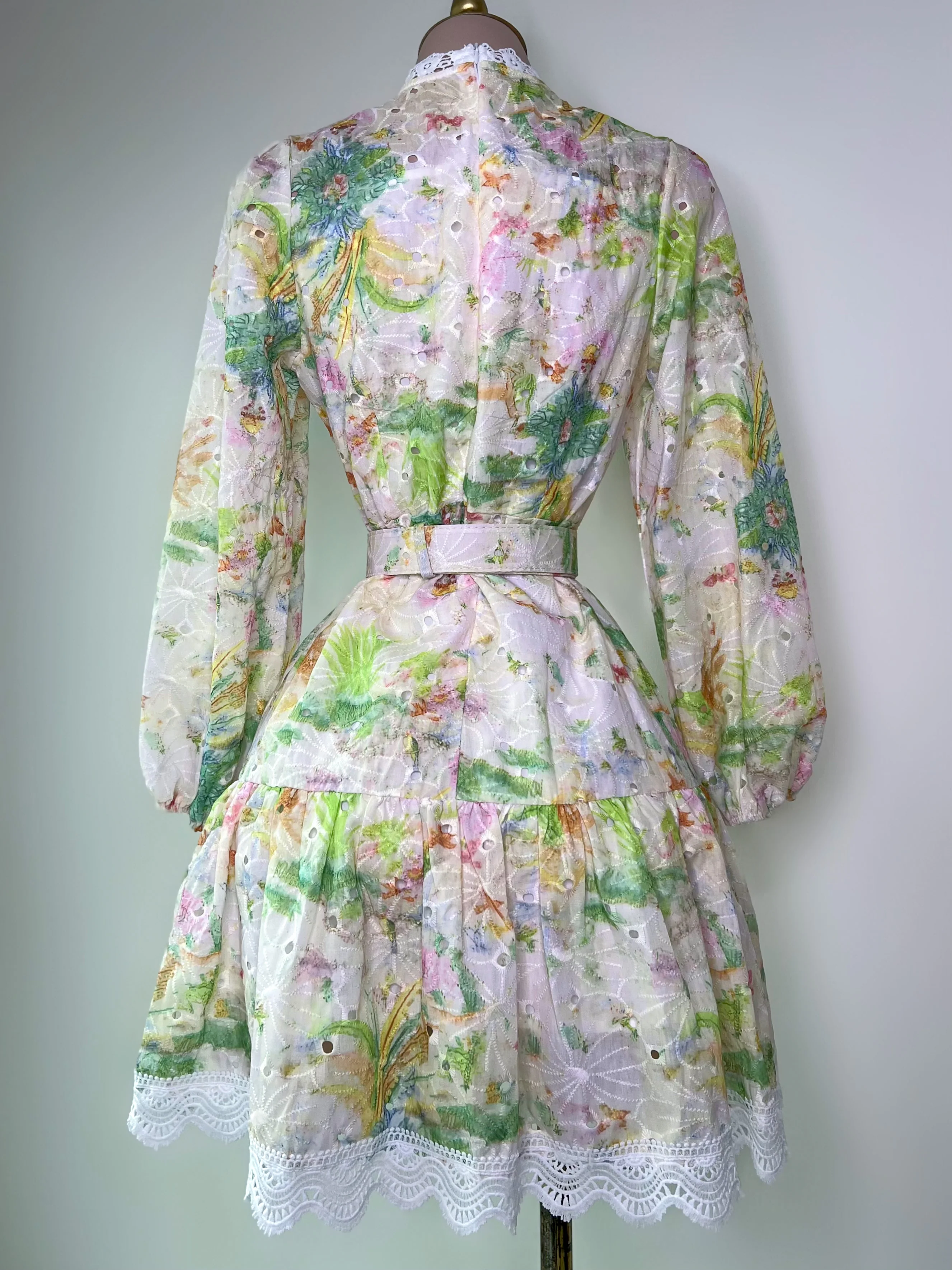 VESTIDO CORTO FLORAL - Image 3