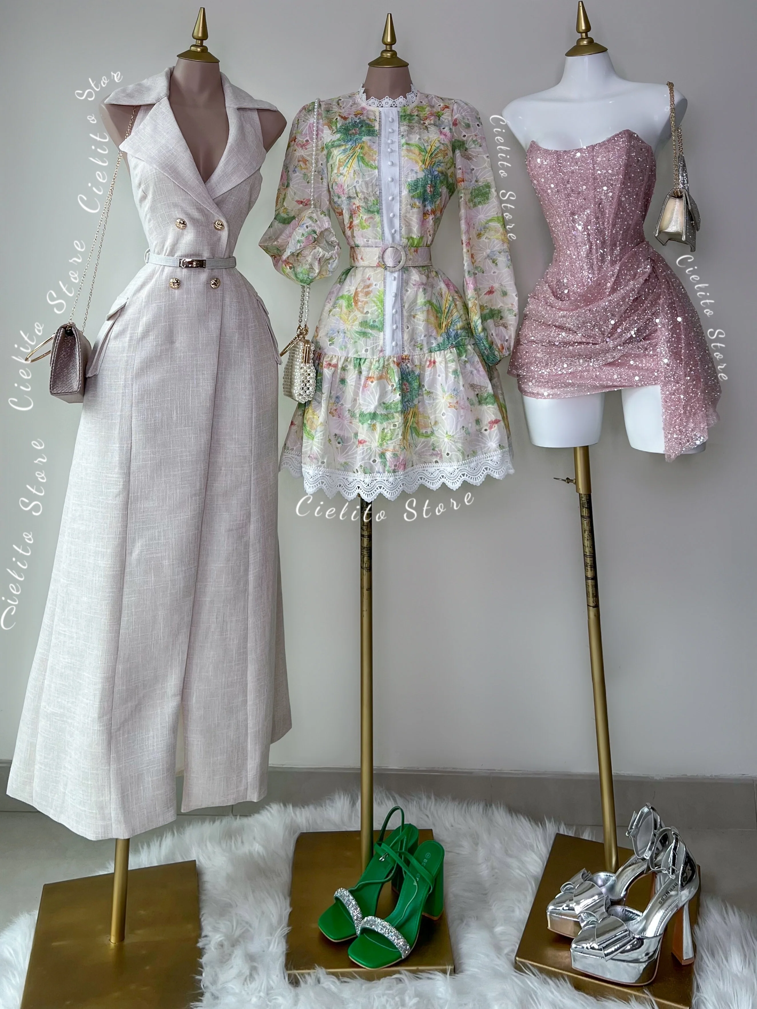 VESTIDO CORTO FLORAL - Image 6