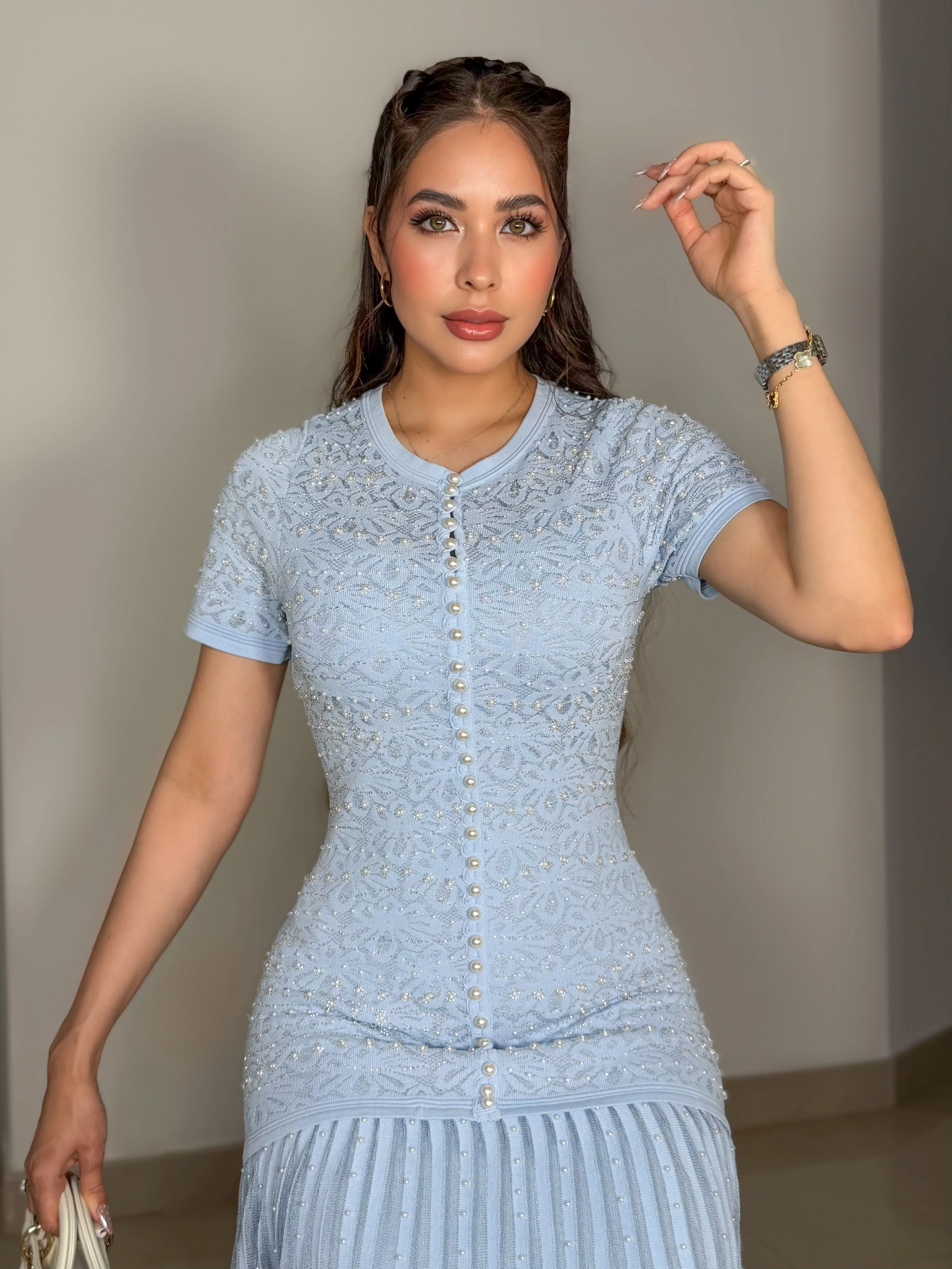 VESTIDO ANASTACIA AZUL - Image 2