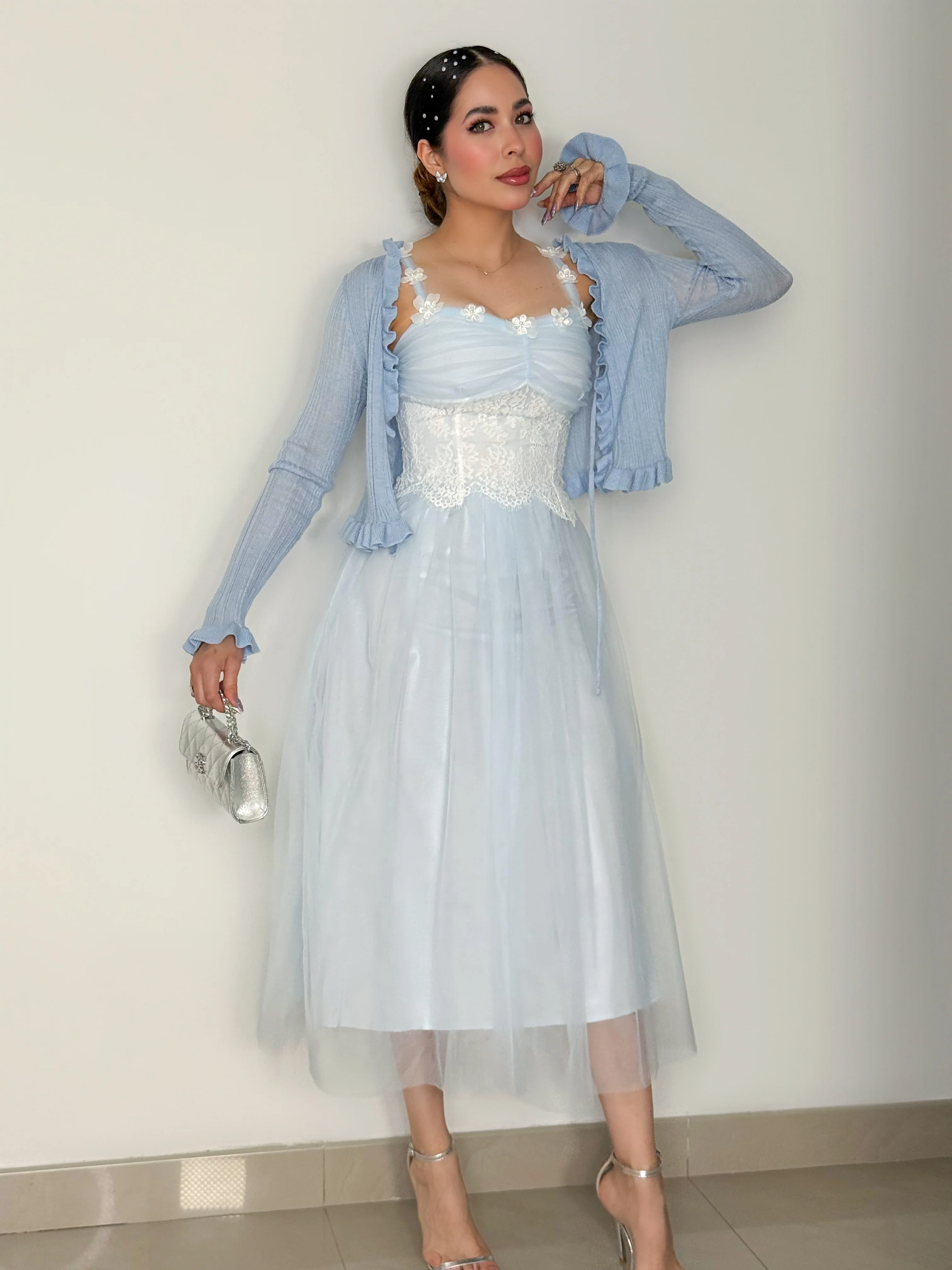 VESTIDO ANELISE AZUL