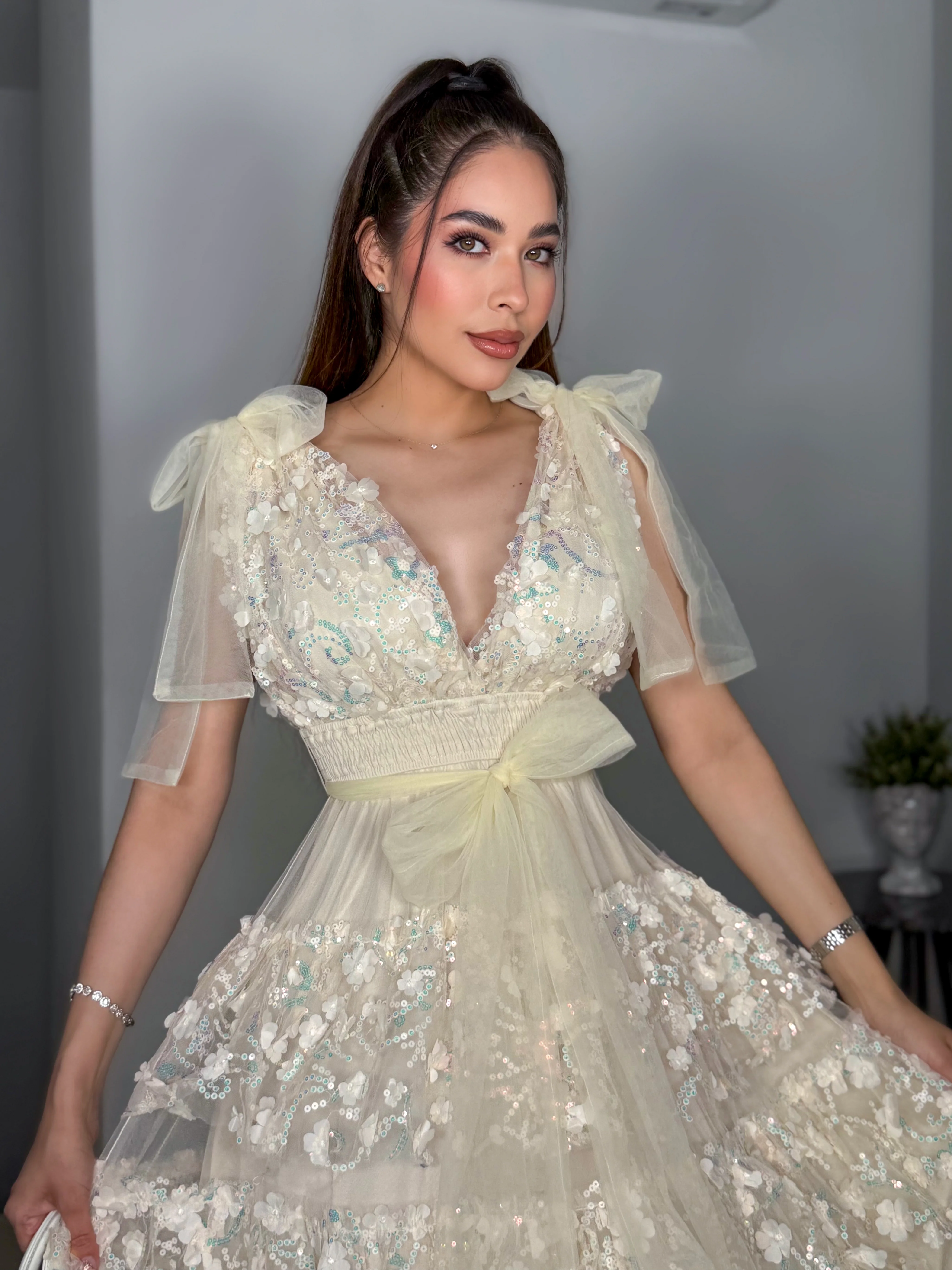VESTIDO BELLY IVORY - Image 2