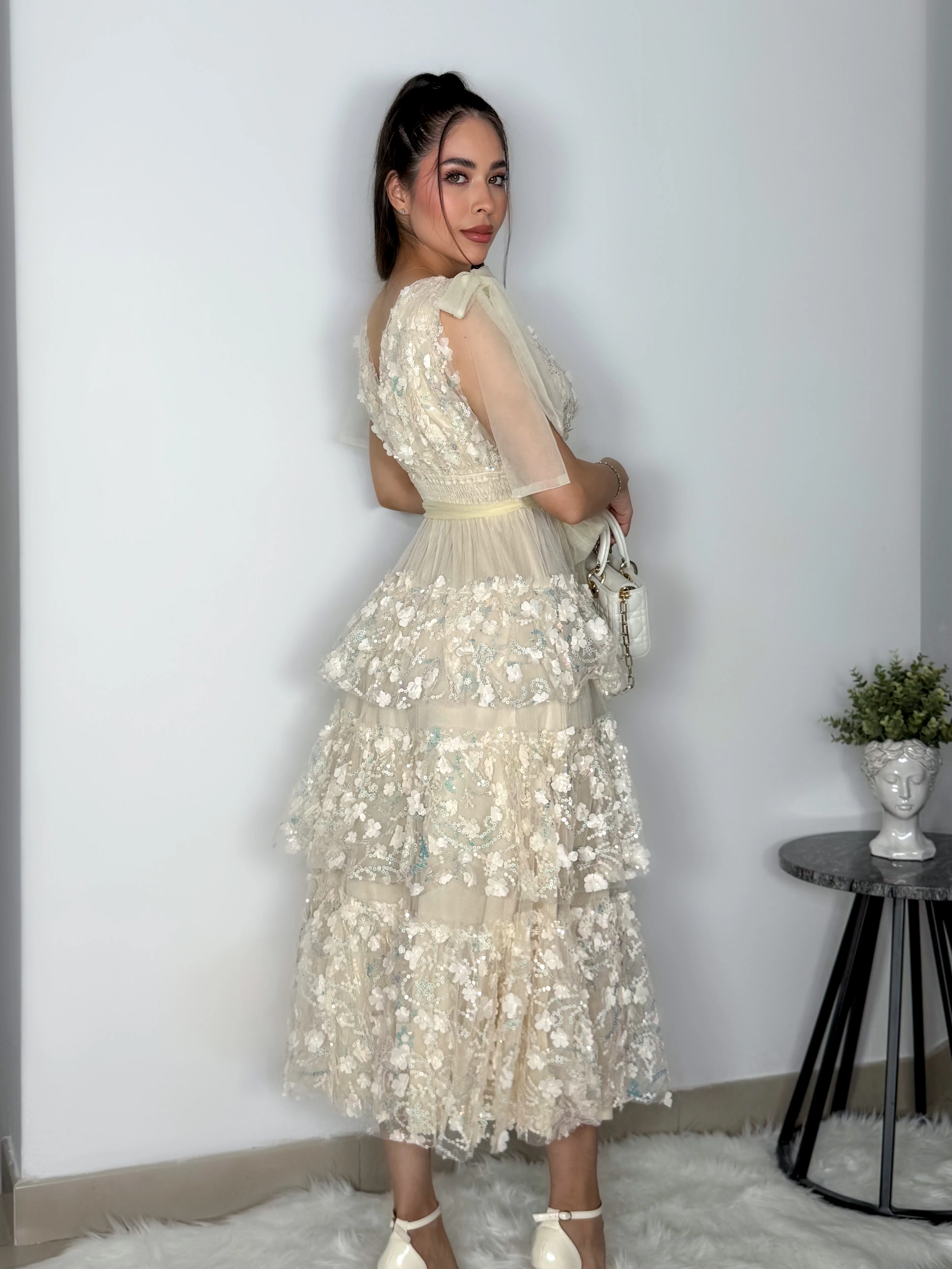 VESTIDO BELLY IVORY - Image 3
