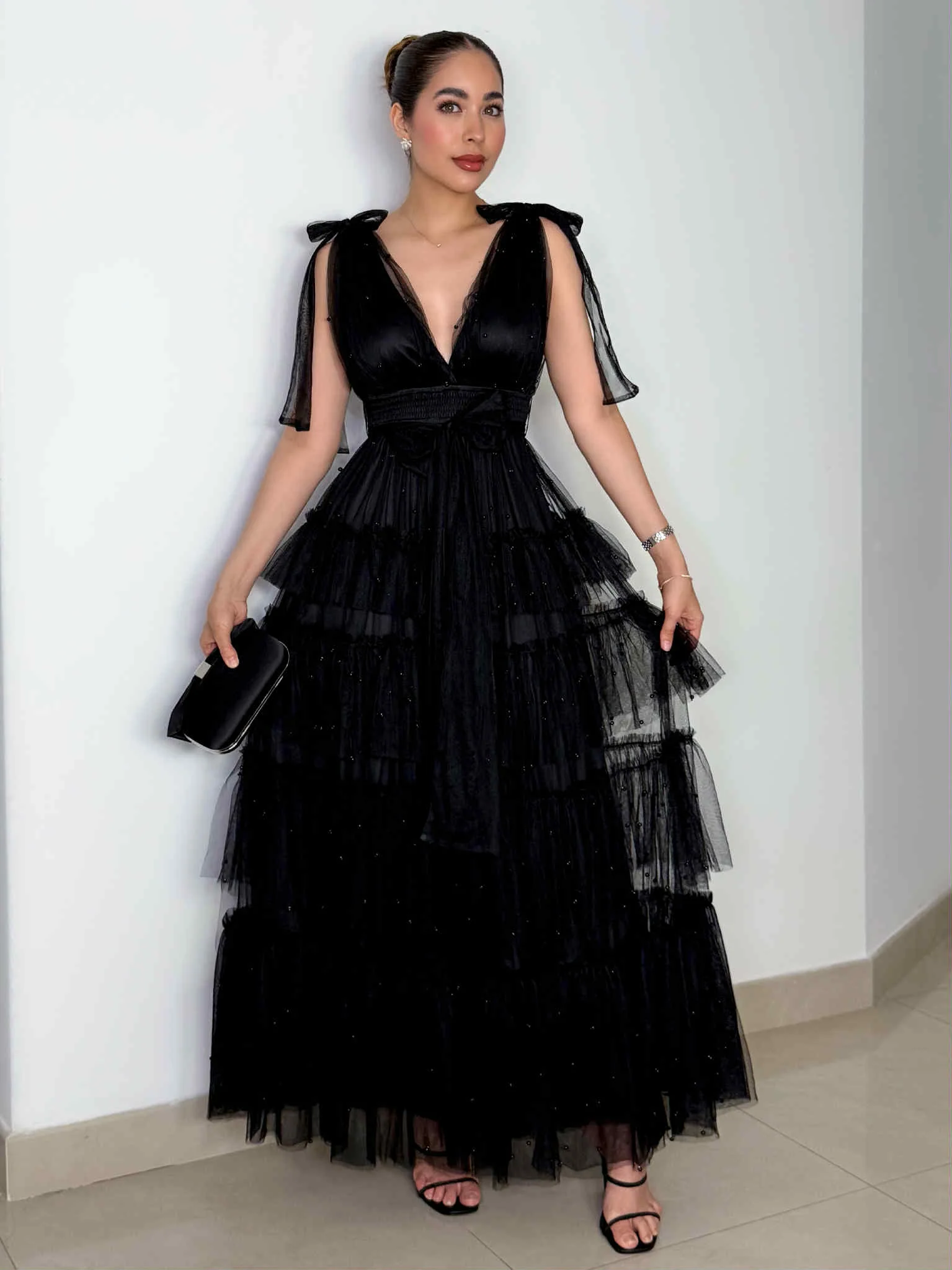 VESTIDO BELLY NEGRO