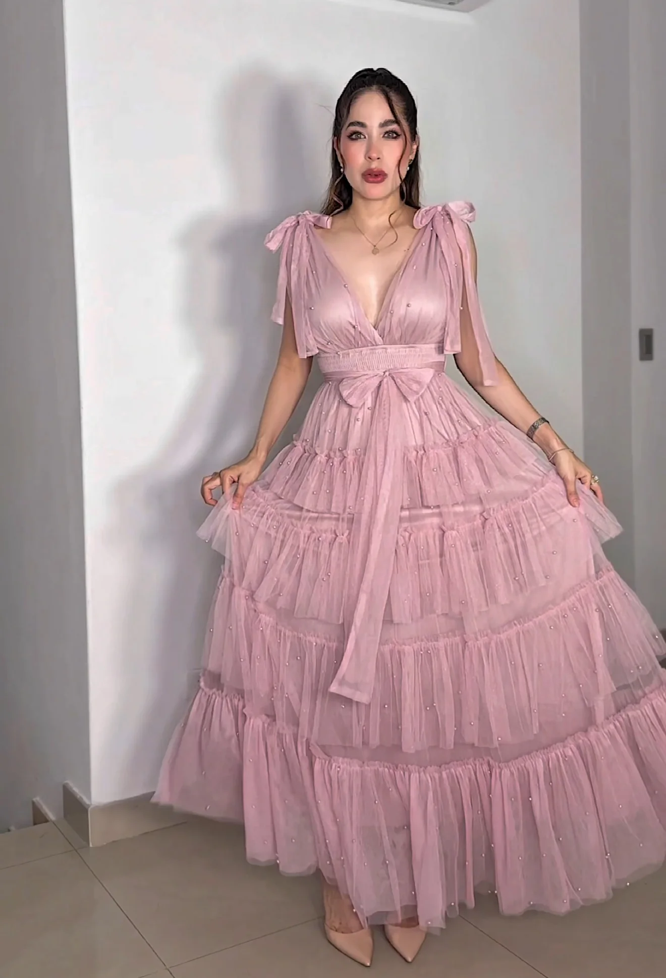 VESTIDO BELLY ROSA - Image 4