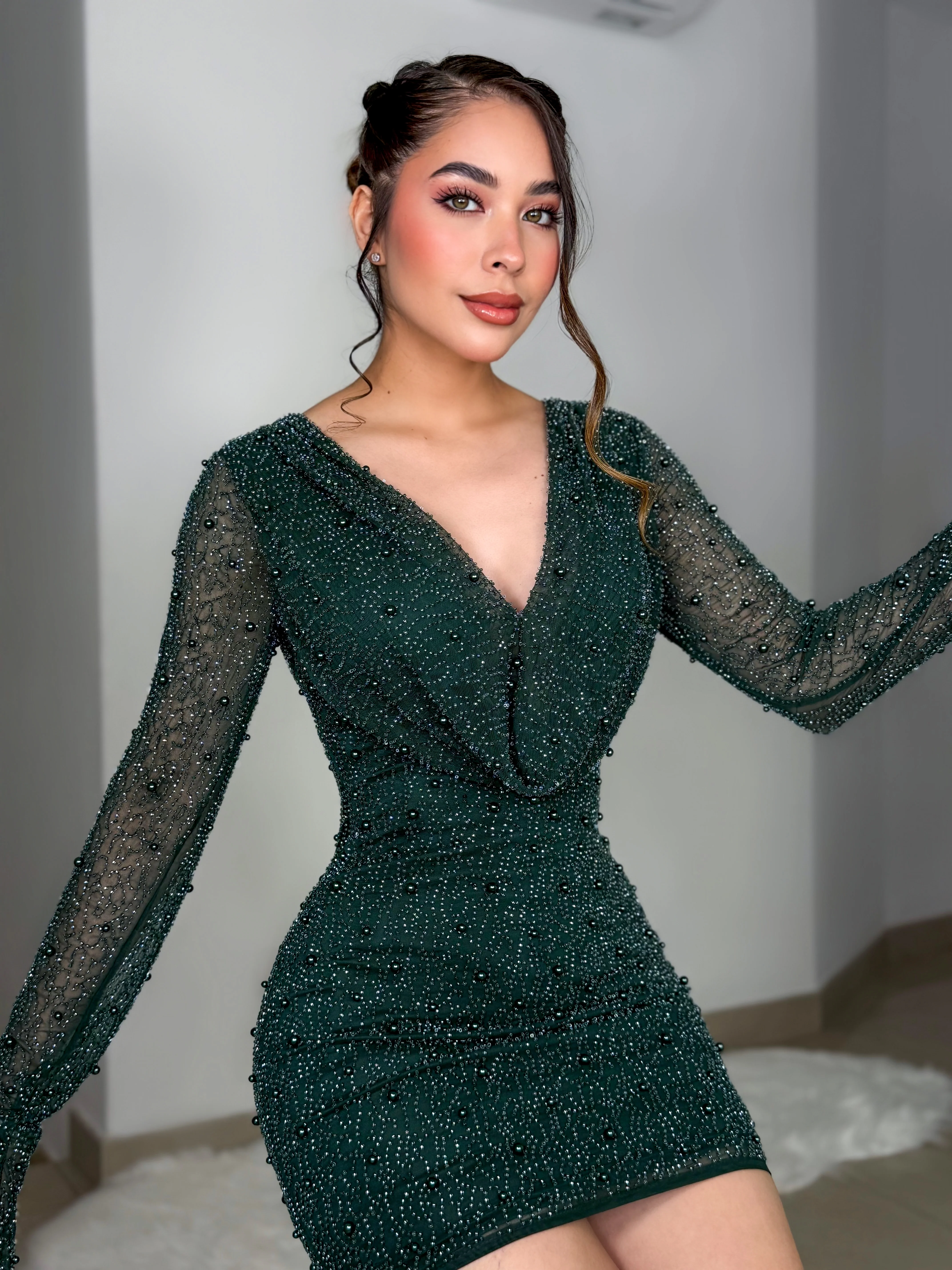 VESTIDO CAROLINA VERDE - Image 3