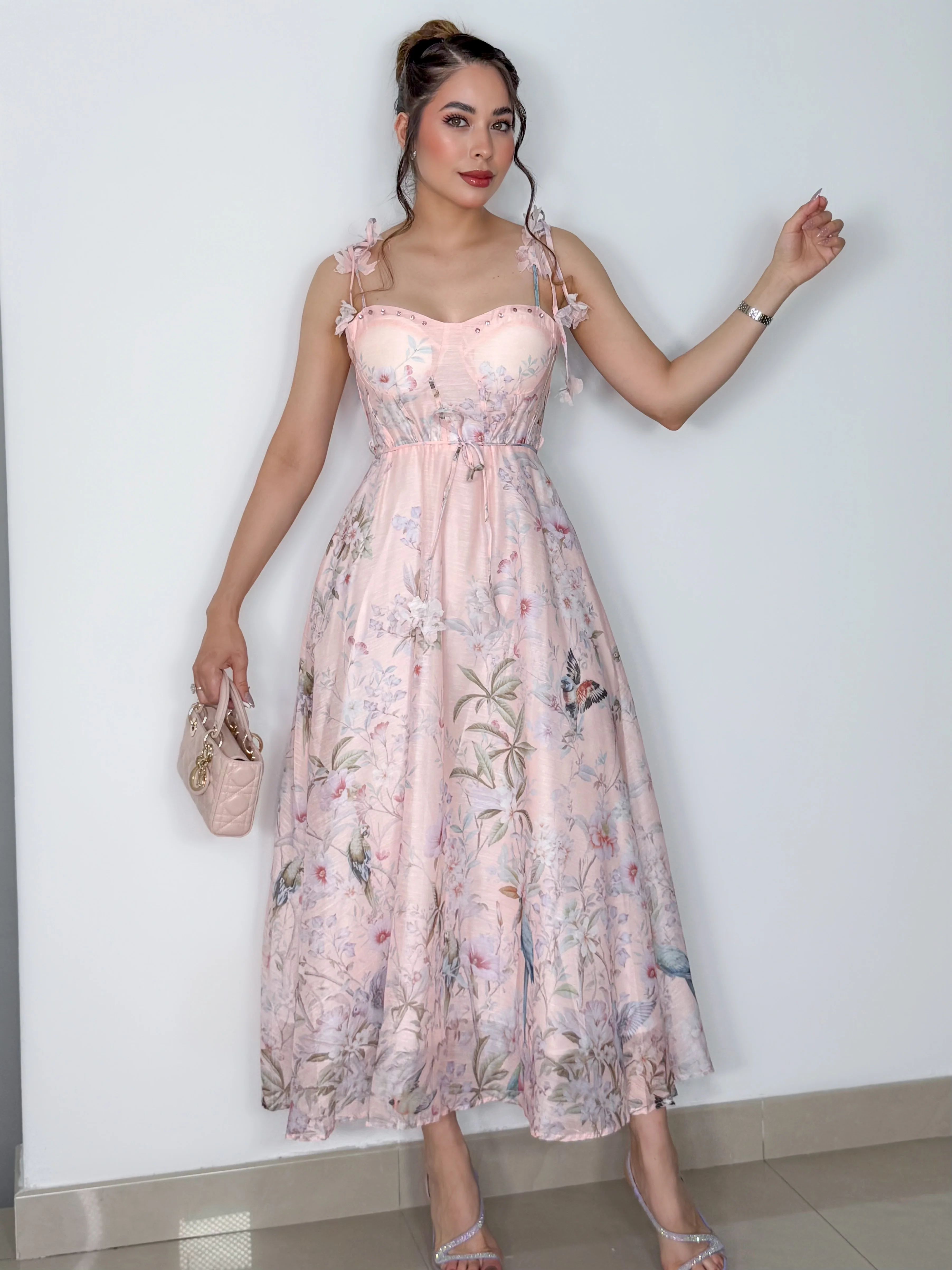 VESTIDO CATALINA ROSA