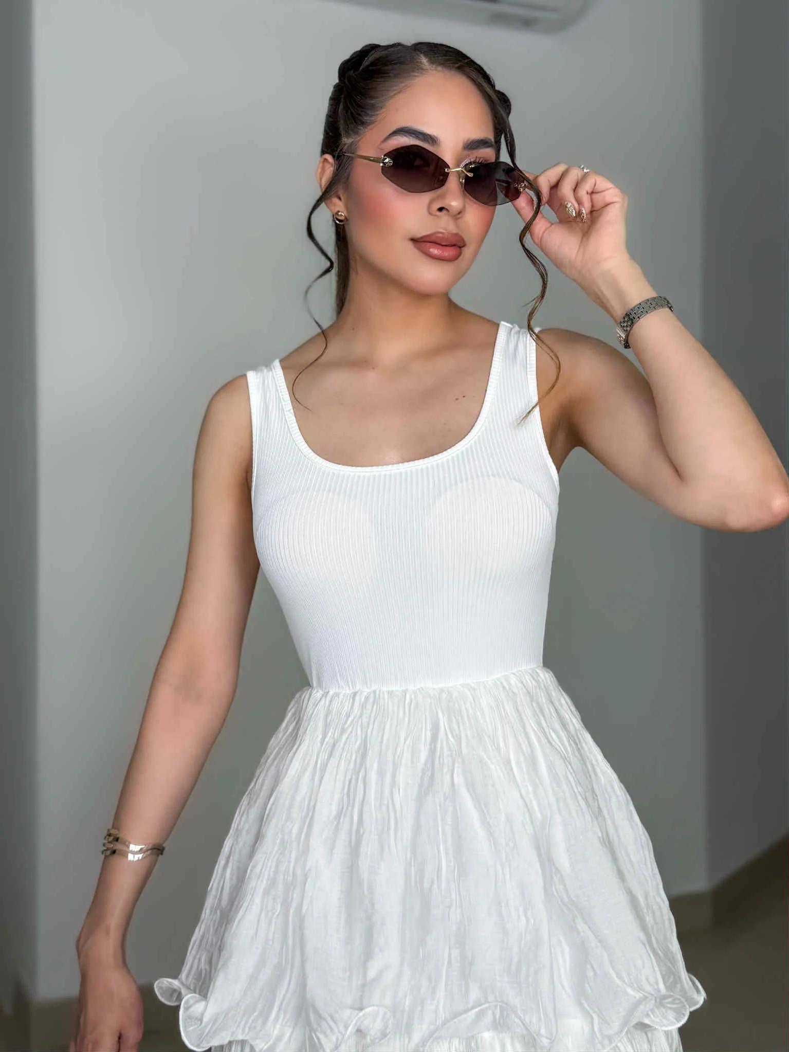 VESTIDO DAMARIS BLANCO - Image 3