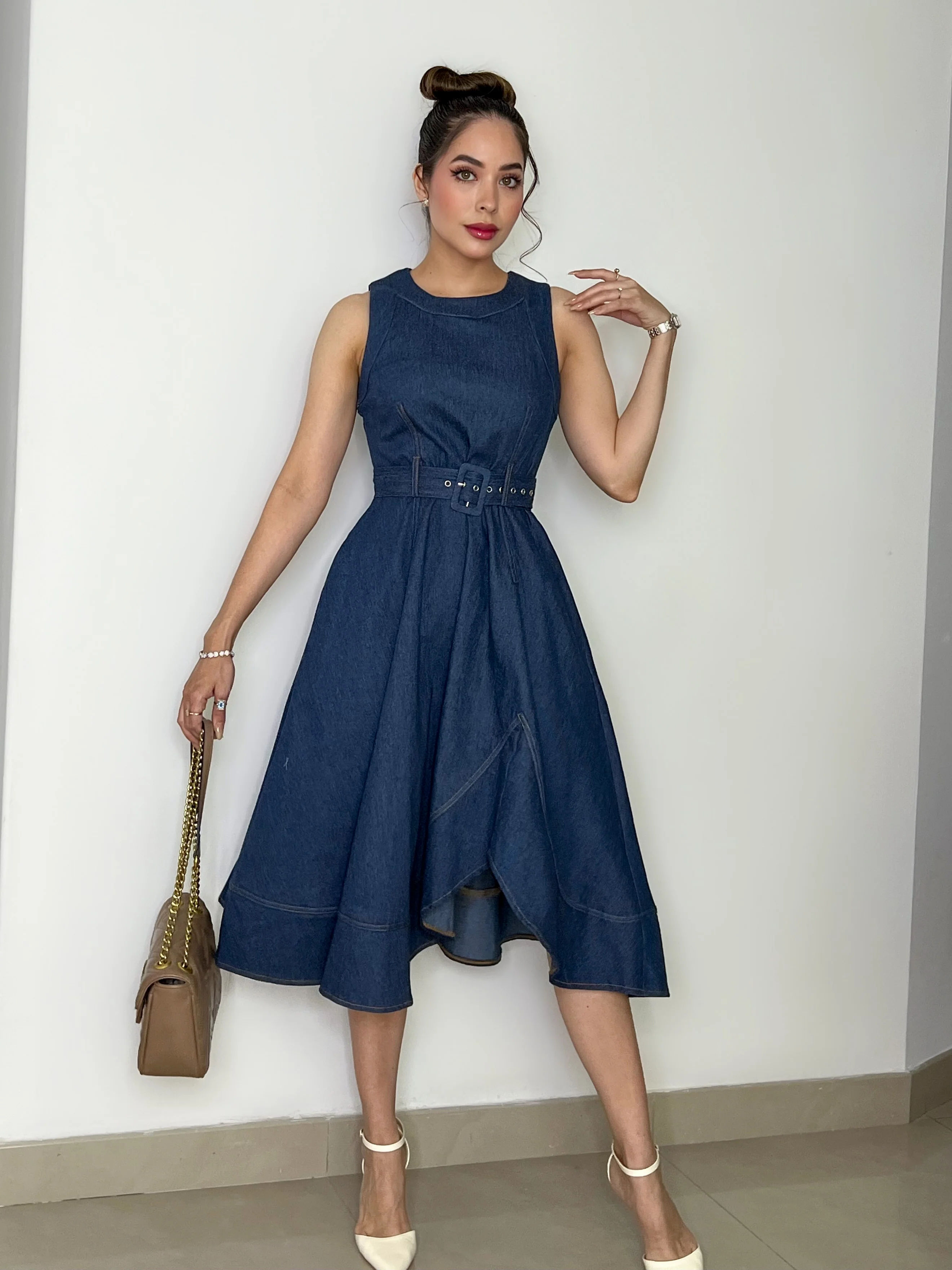 VESTIDO DENIM DARK