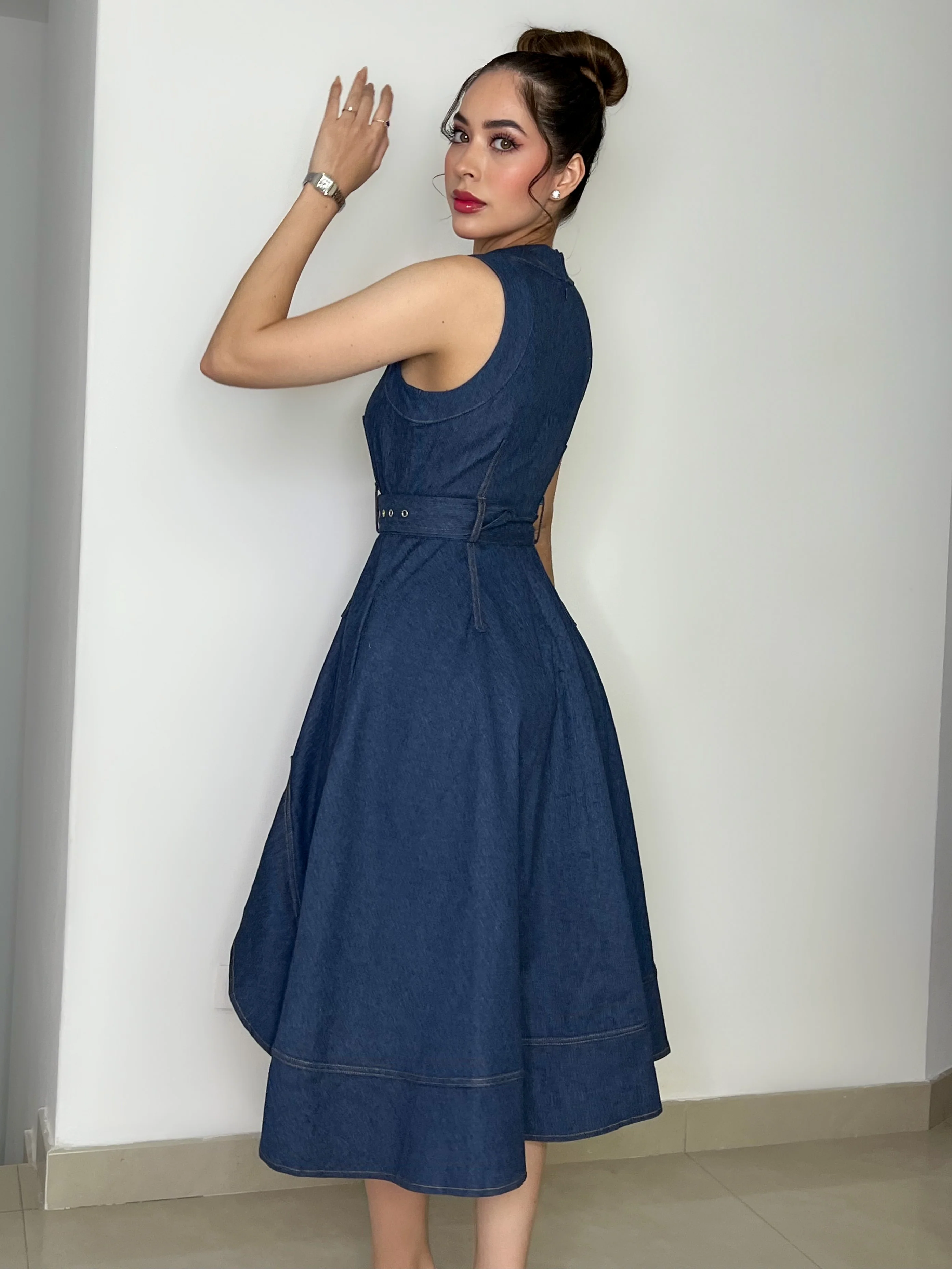 VESTIDO DENIM DARK - Image 4