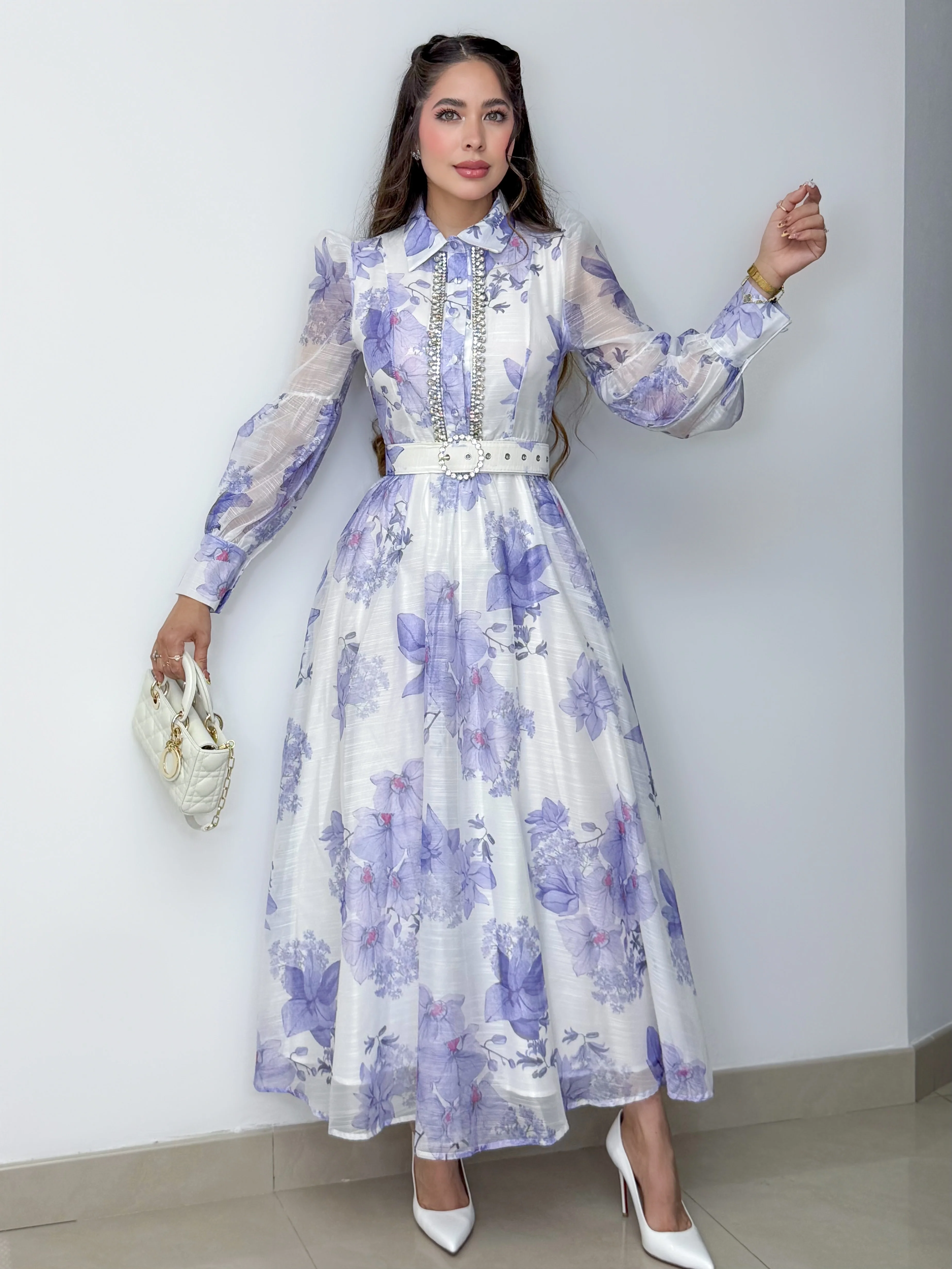 VESTIDO EZZLY LAVANDA
