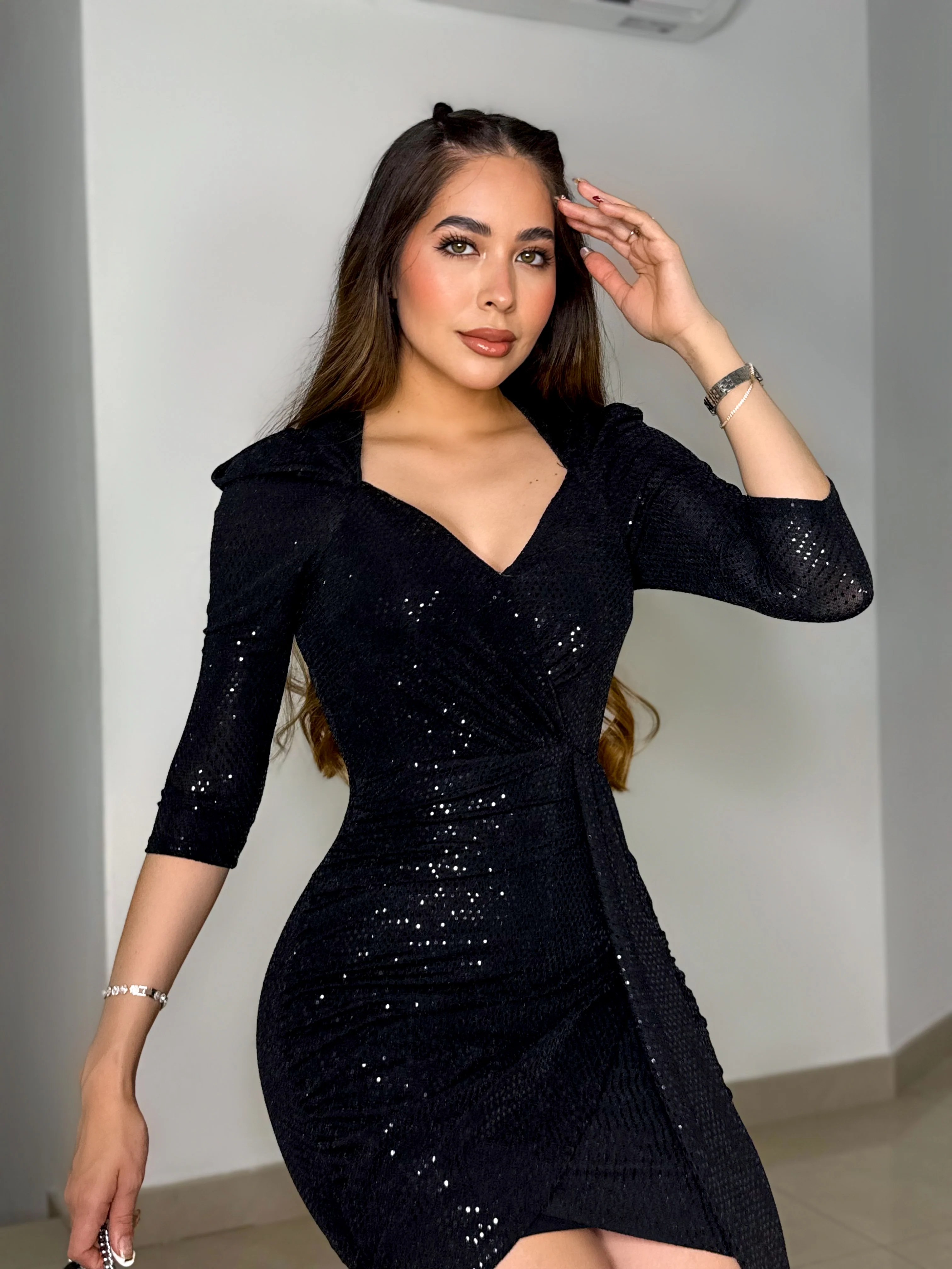 VESTIDO GLENDY NEGRO - Image 2