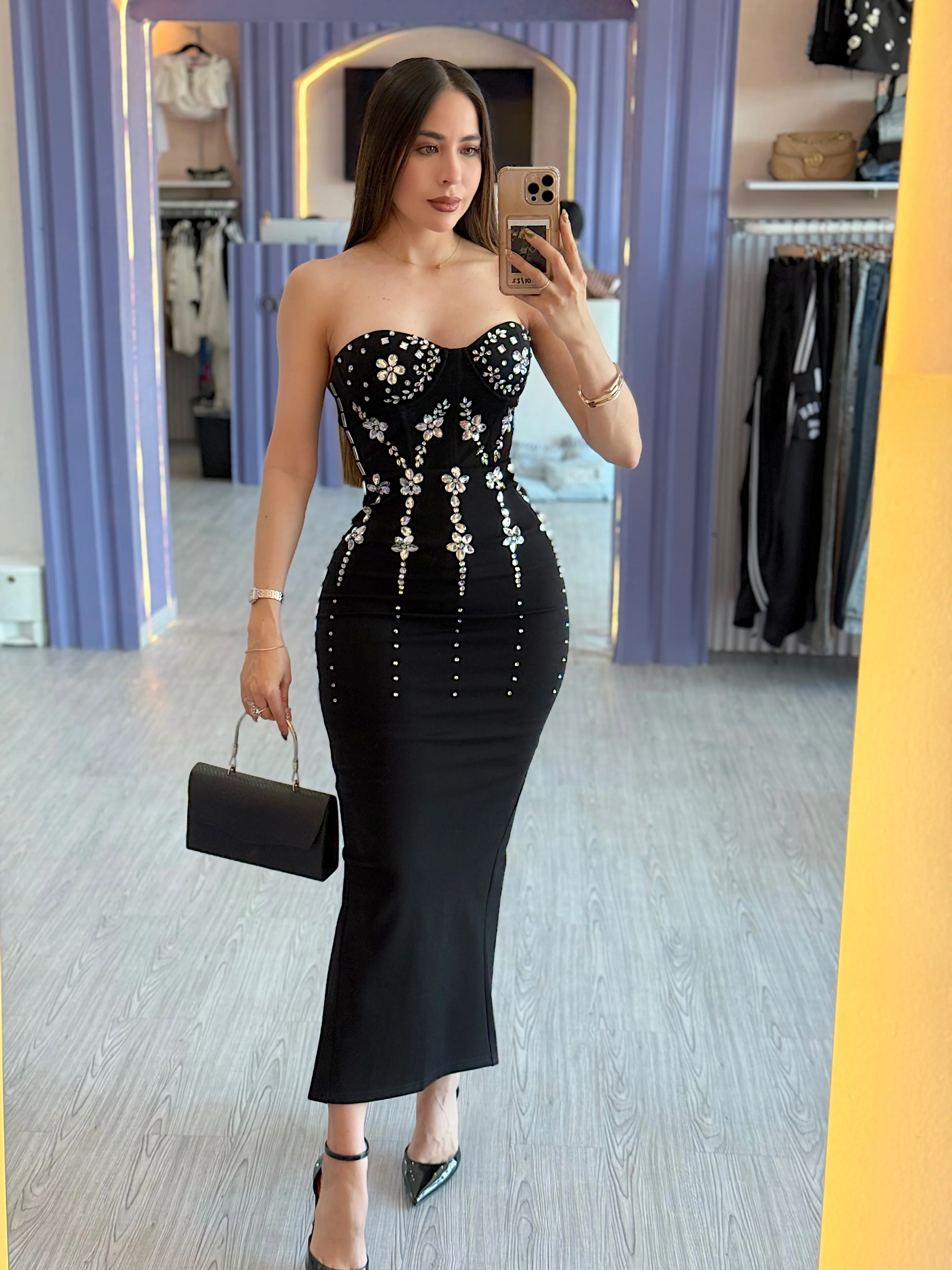 VESTIDO GLORIA NEGRO