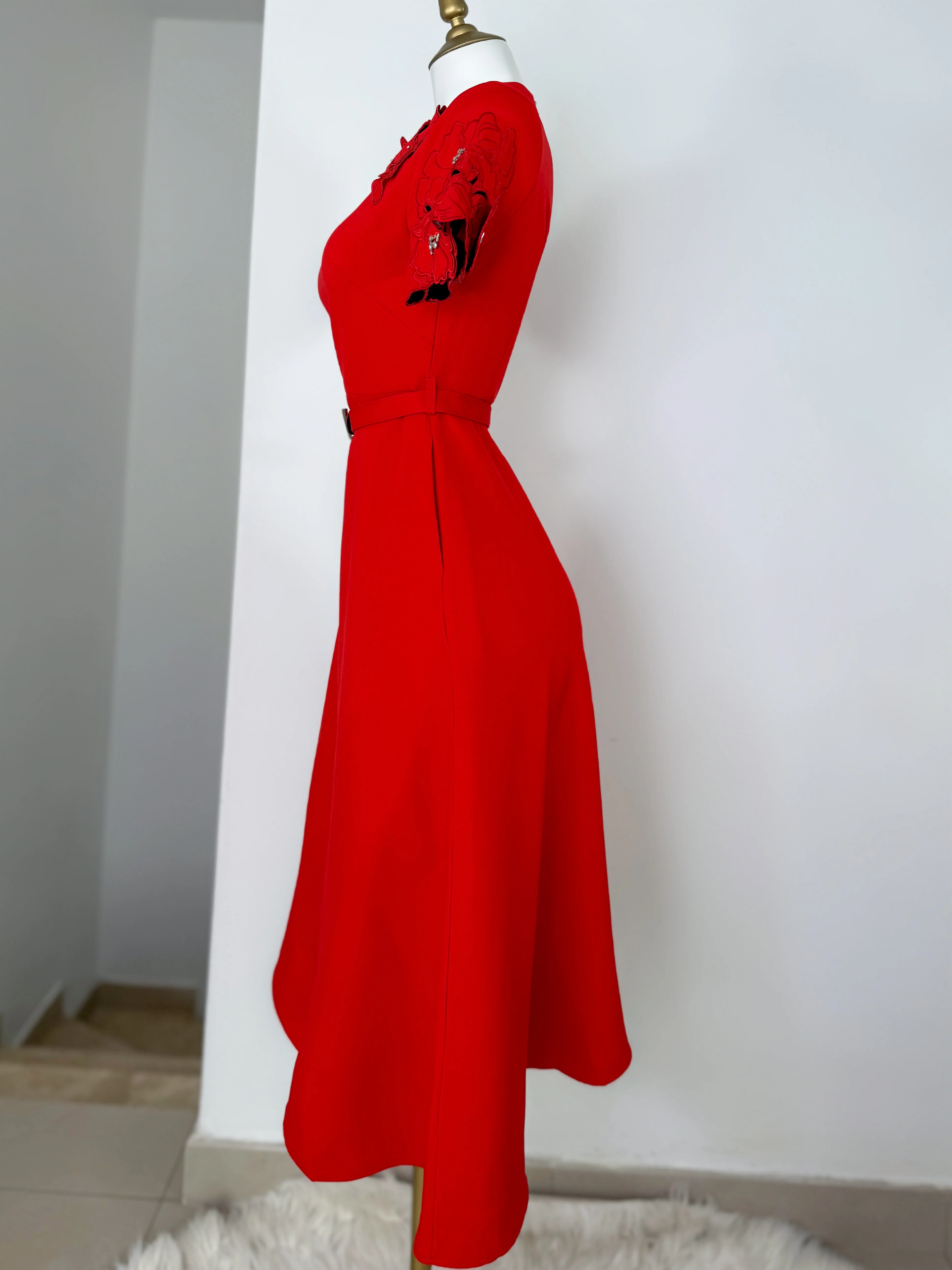 VESTIDO ITZEL ROJO - Image 2