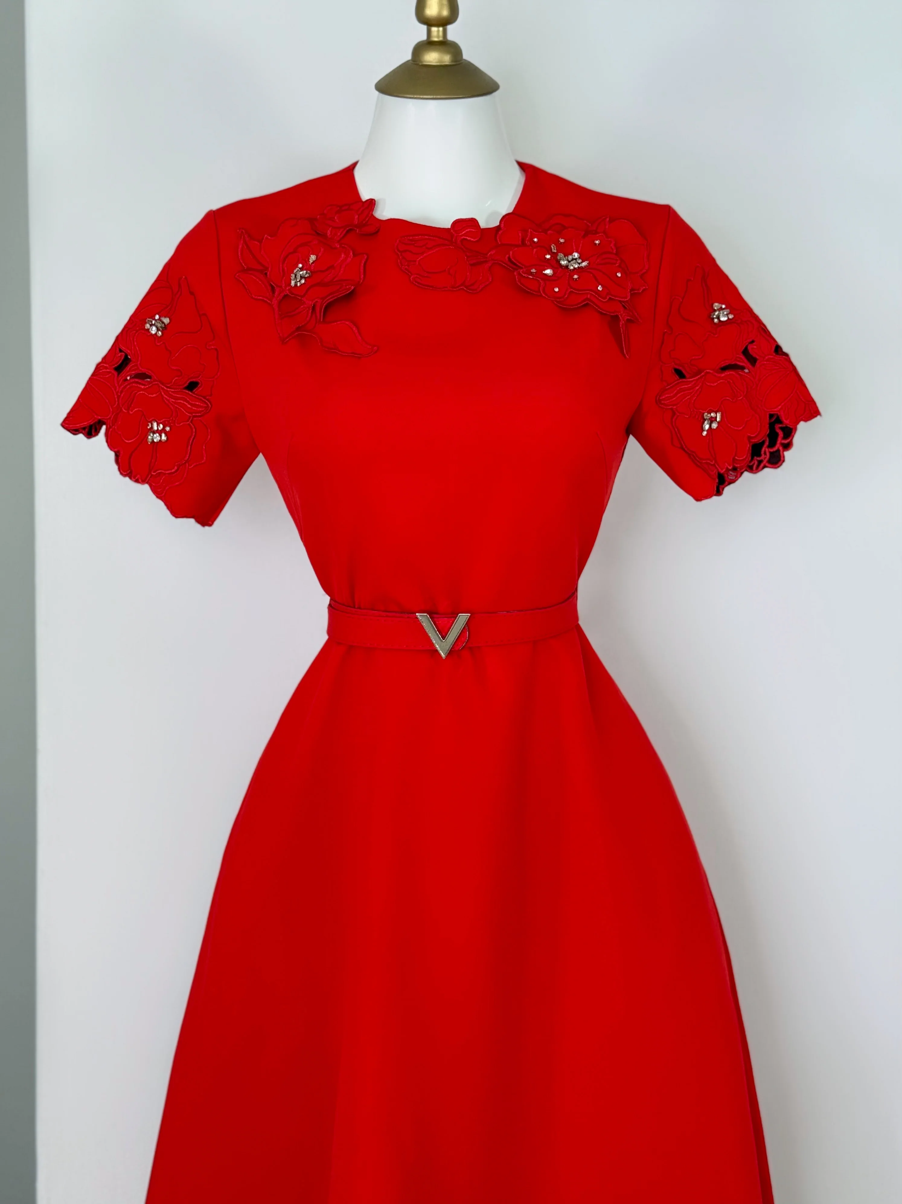 VESTIDO ITZEL ROJO - Image 3