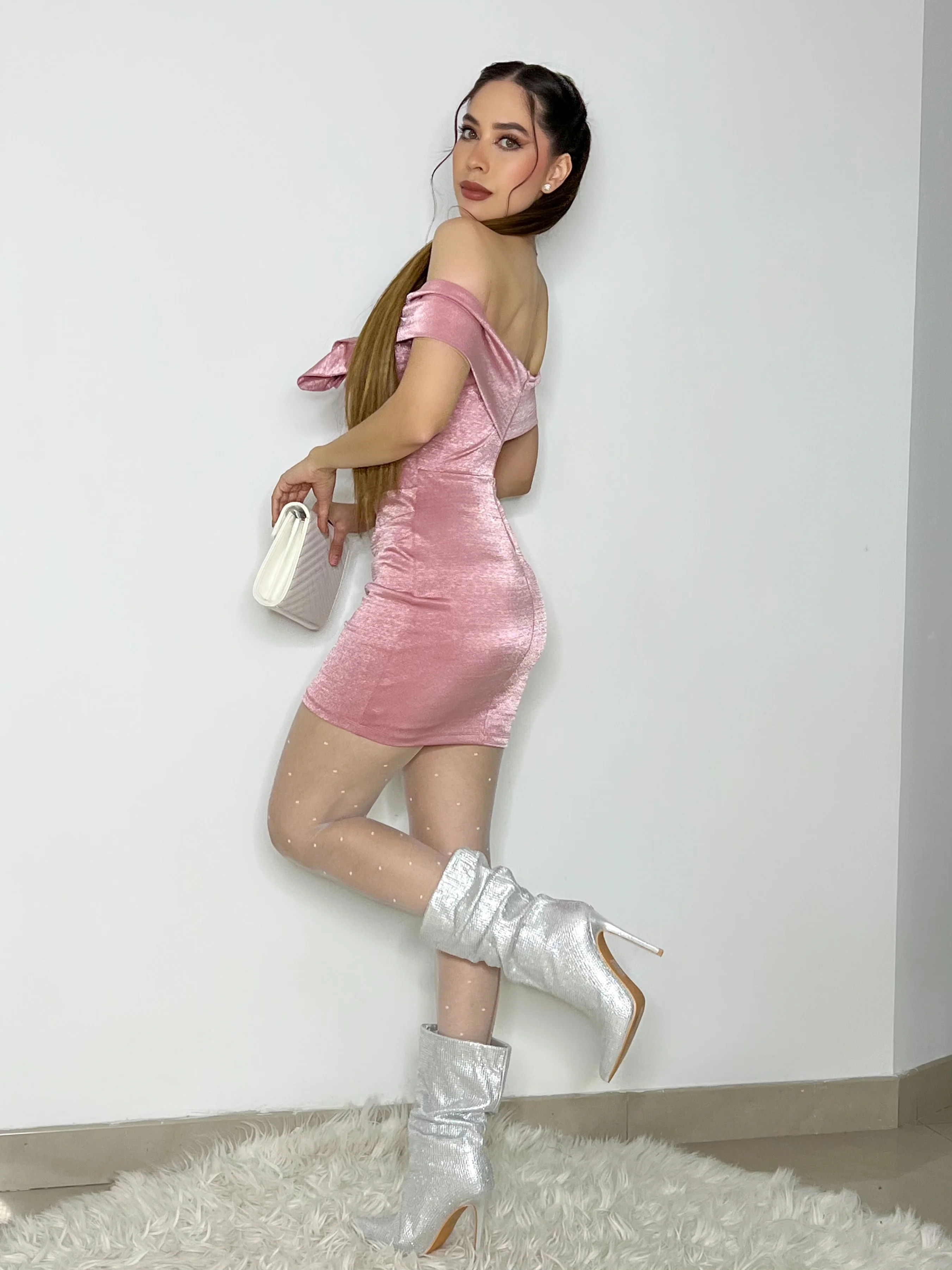 VESTIDO KRISTAL ROSA - Image 3