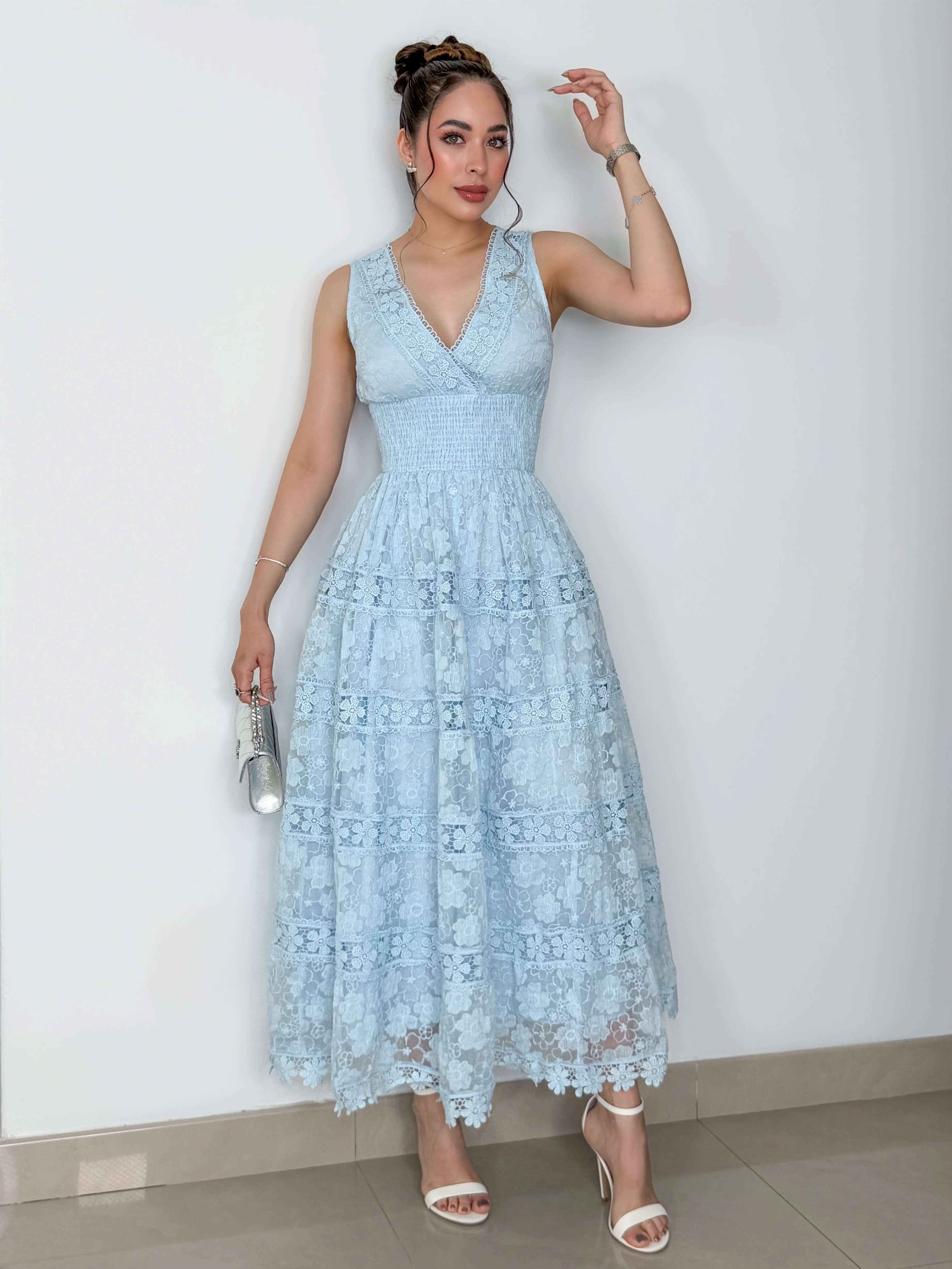 VESTIDO LIZETH AZUL