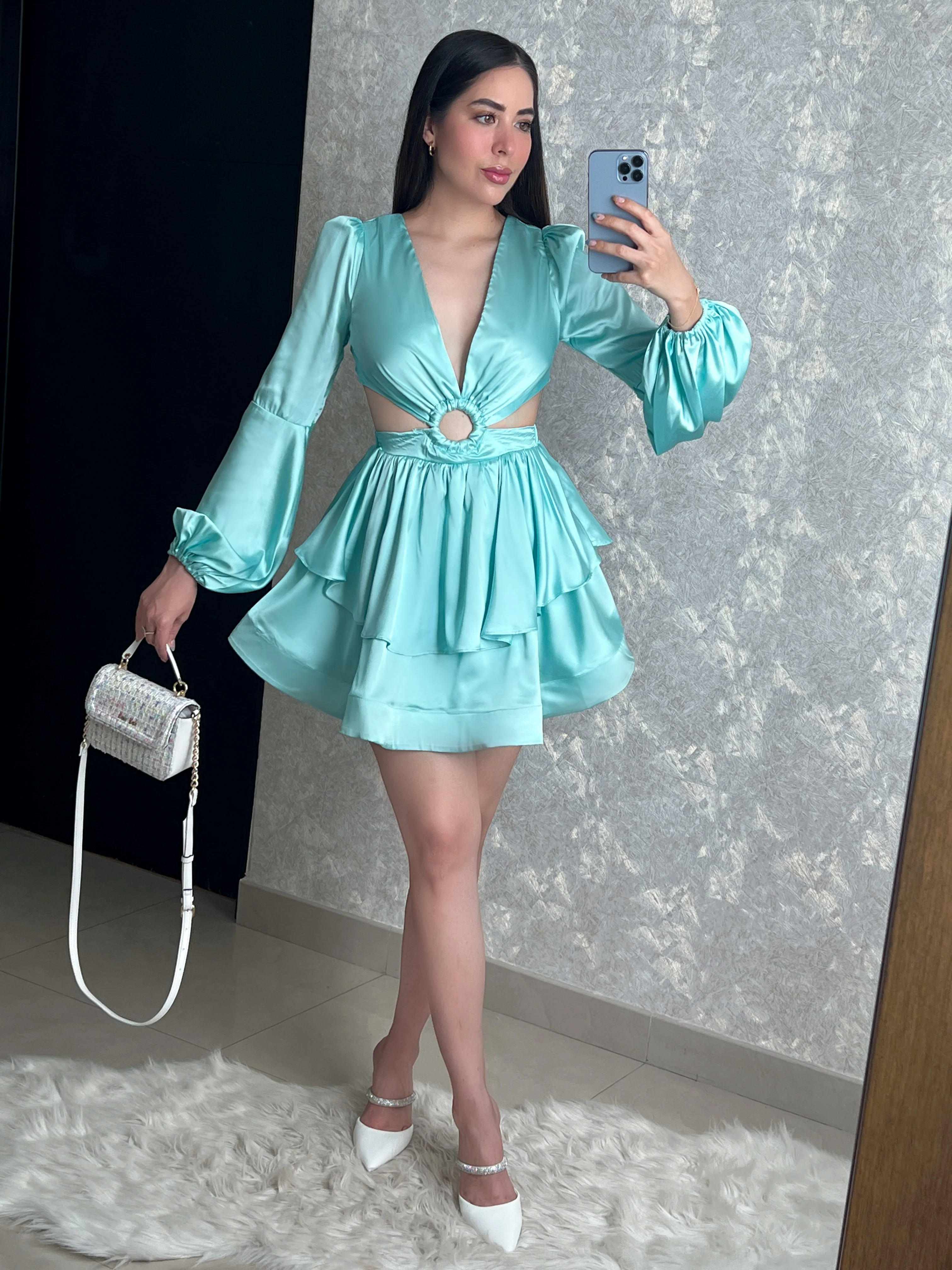 VESTIDO LUCIA AZUL - Image 3