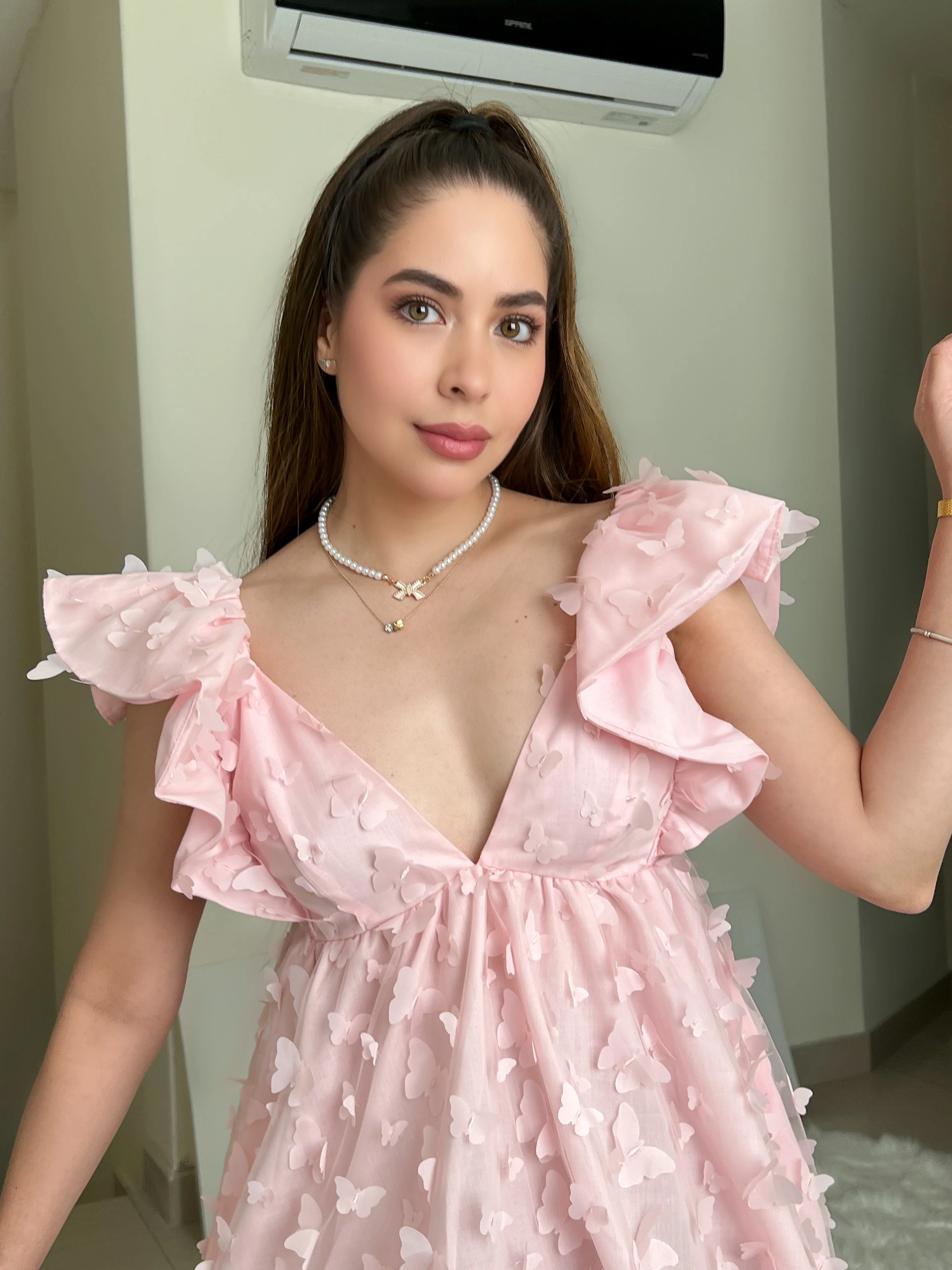VESTIDO MARIPOSA ROSA - Image 5