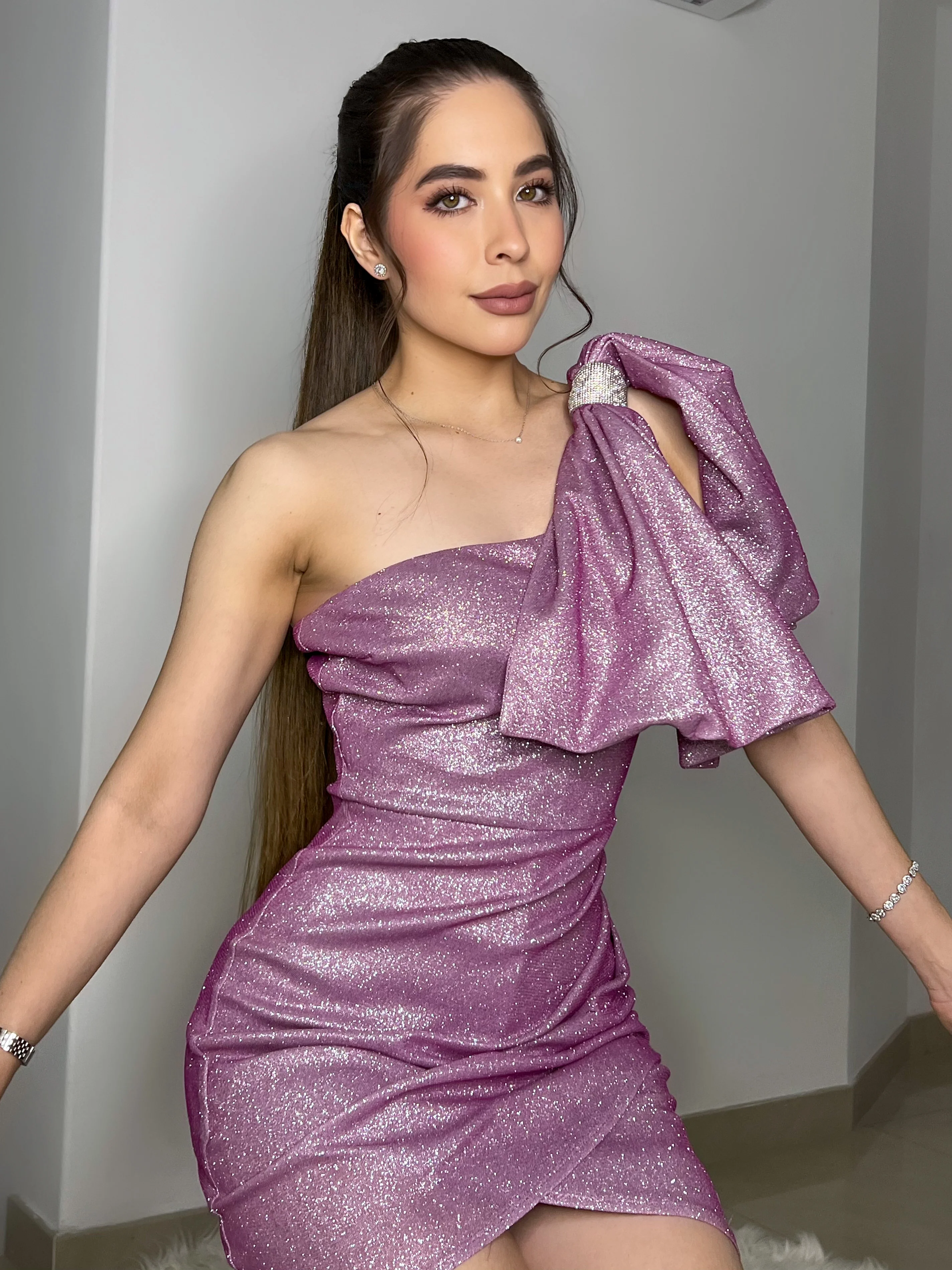 VESTIDO MARLENE LILA - Image 4