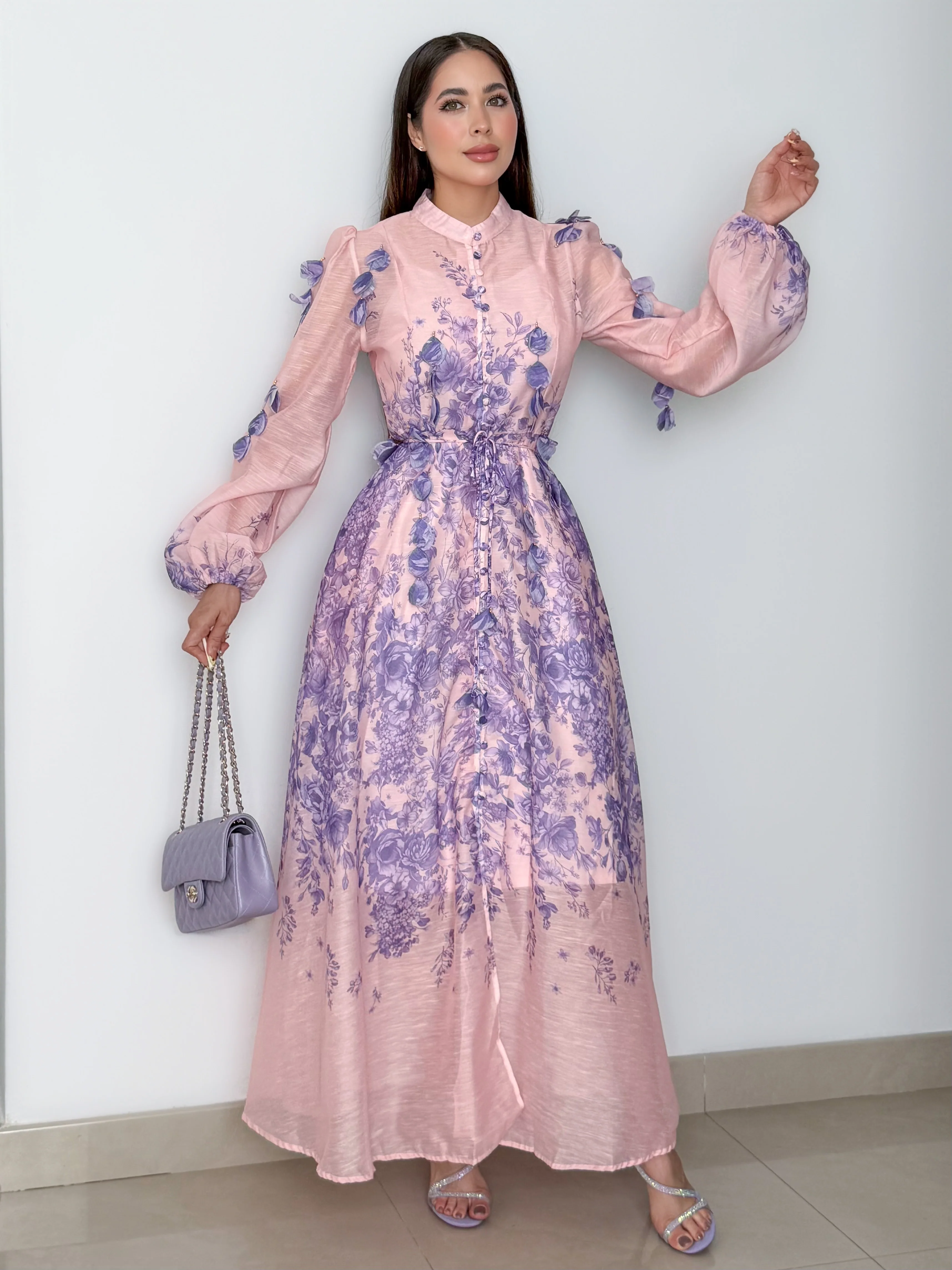 VESTIDO MAYBEN ROSA