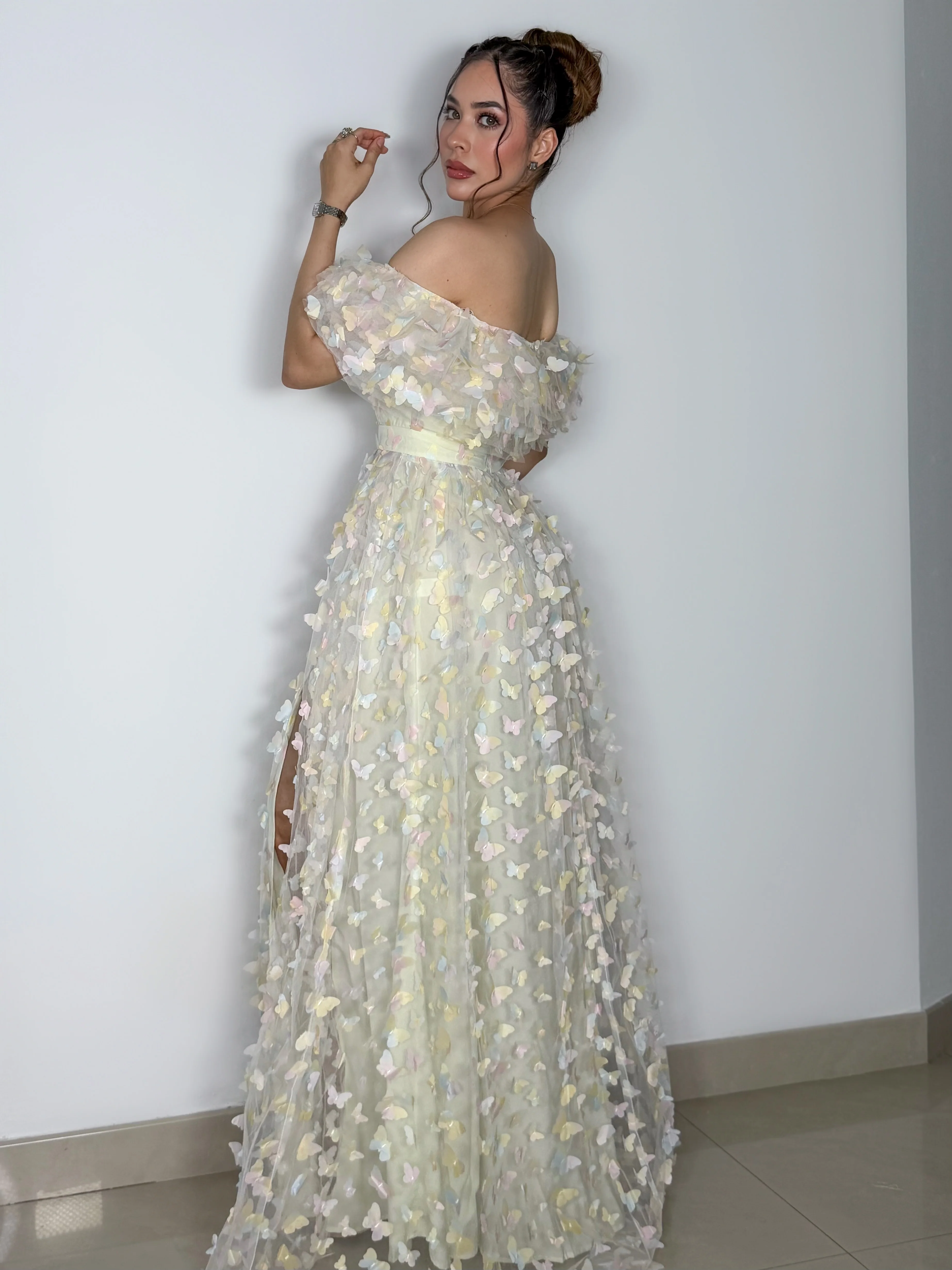 VESTIDO MITZEL IVORY - Image 2
