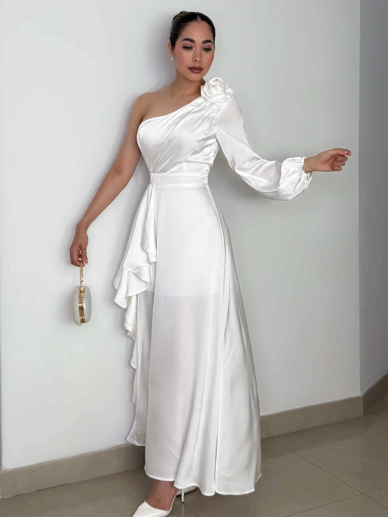 VESTIDO VANESSA BLANCO - Image 2