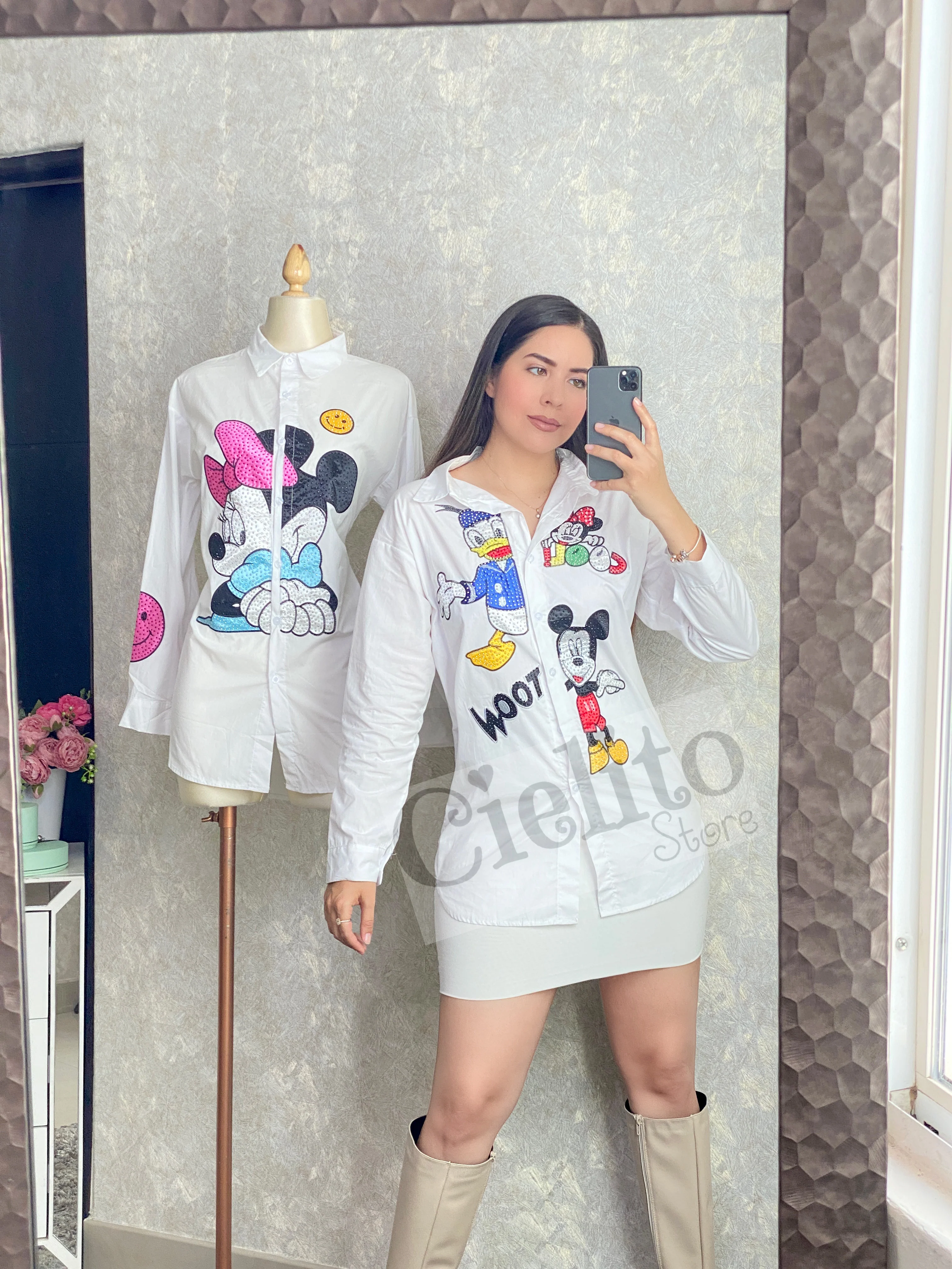 WOOT BLOUSE WHITE - Image 5