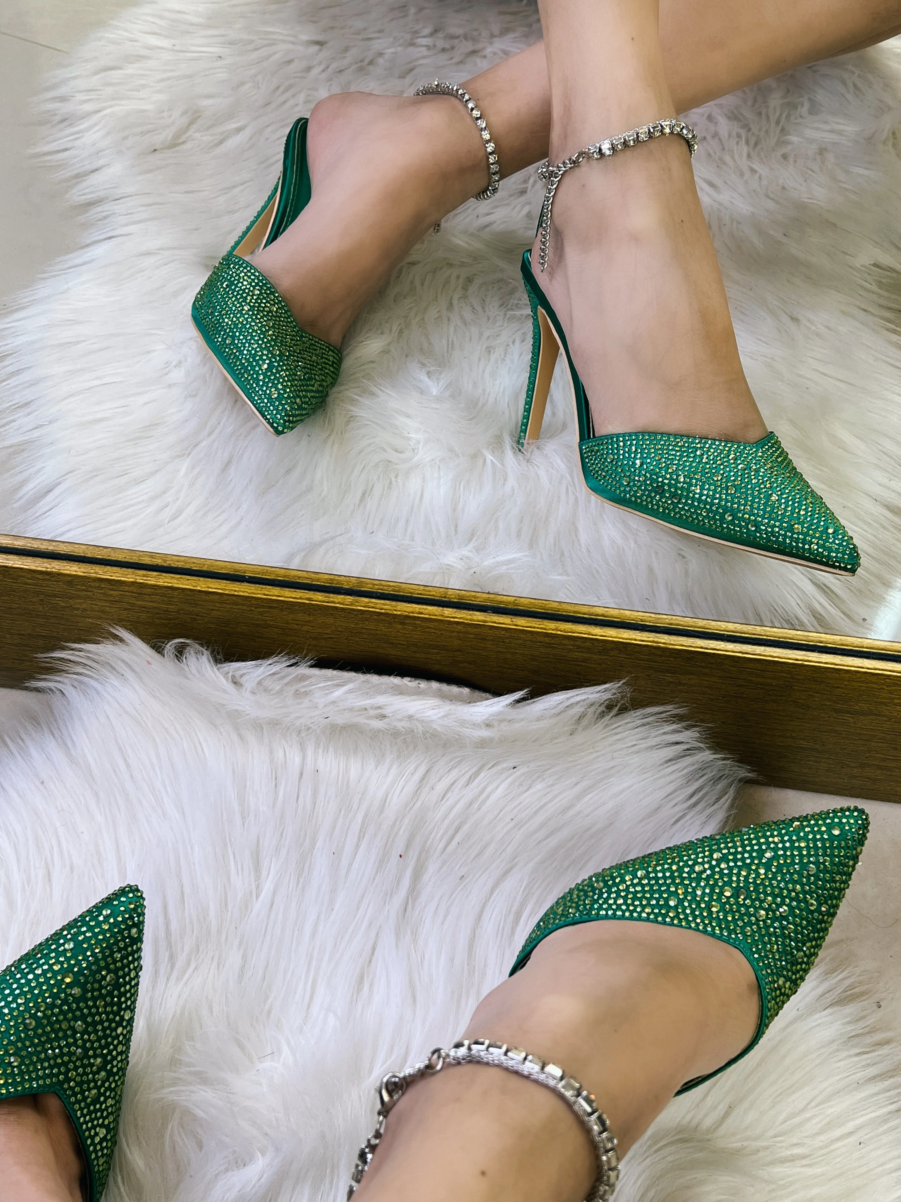 ZAPATILLA VERDE DIAMANTE - Image 4